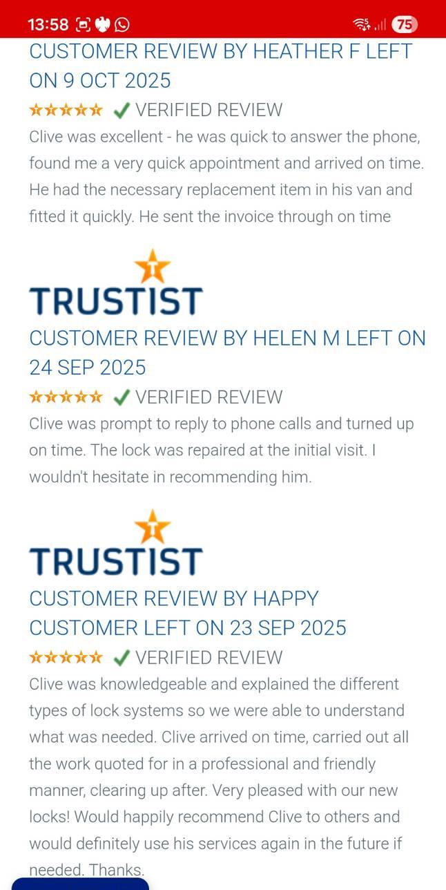 The Stroud Locksmith customer review 6